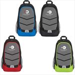 JH3410 Diamond Lattice Accent Backpack With Custom Imprint